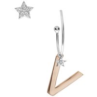 Ohrringe Comete Dame in Silber Zirconia ORA169